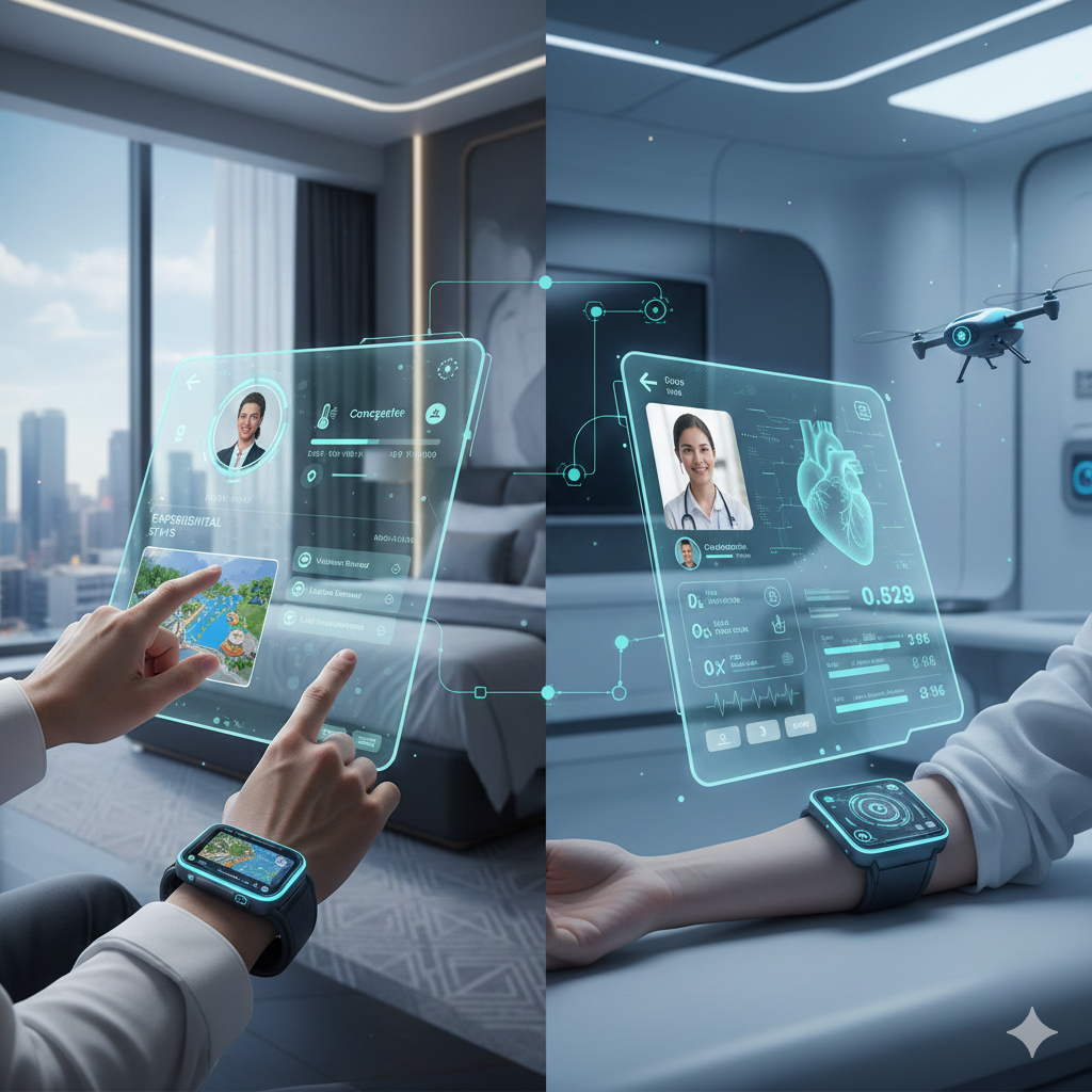 Future of Mobile Apps in Hospitality and Healthcare