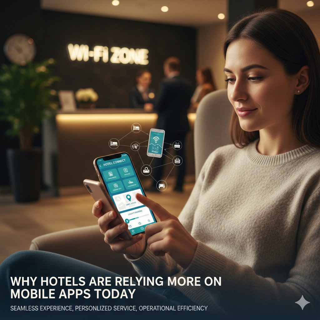 Why Hotels Are Relying More on Mobile Apps Today