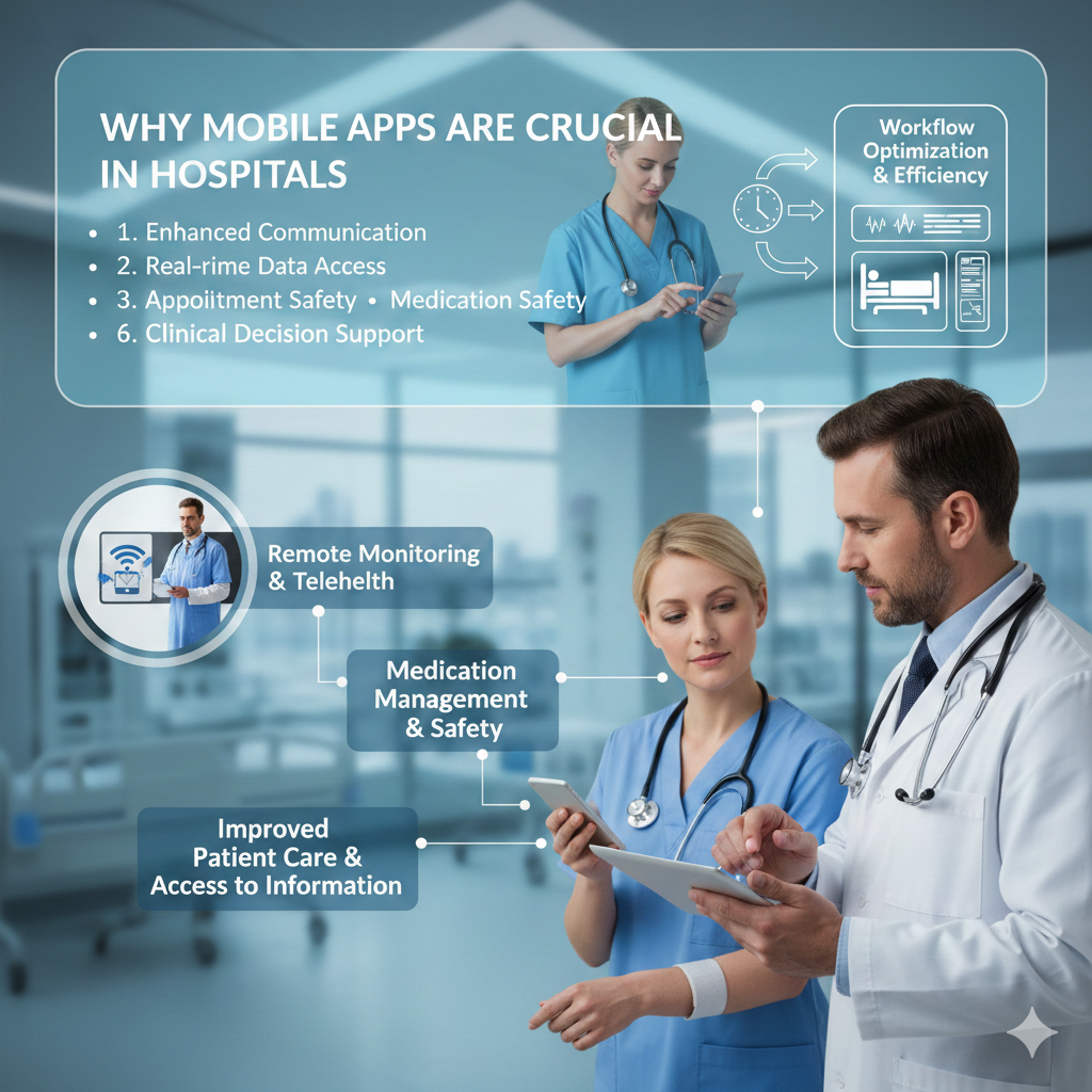 Why Mobile Apps Are Important in Hospitals
