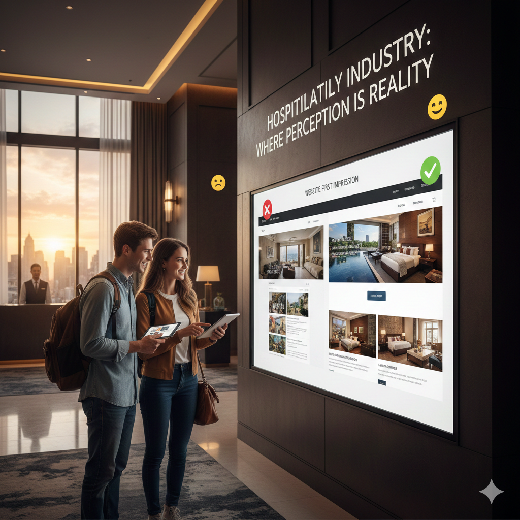 Importance of Website First Impressions in the Hospitality Industry