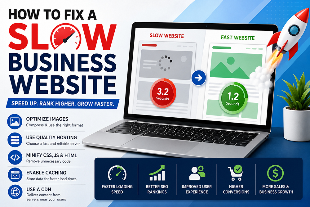 How to Fix a Slow Business Website and Improve Performance