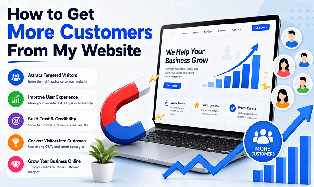How to Get More Customers From My Website