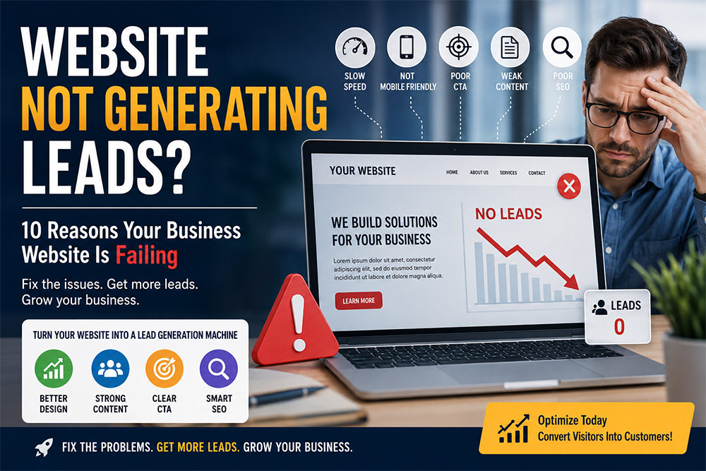 Why Is My Website Not Generating Leads?