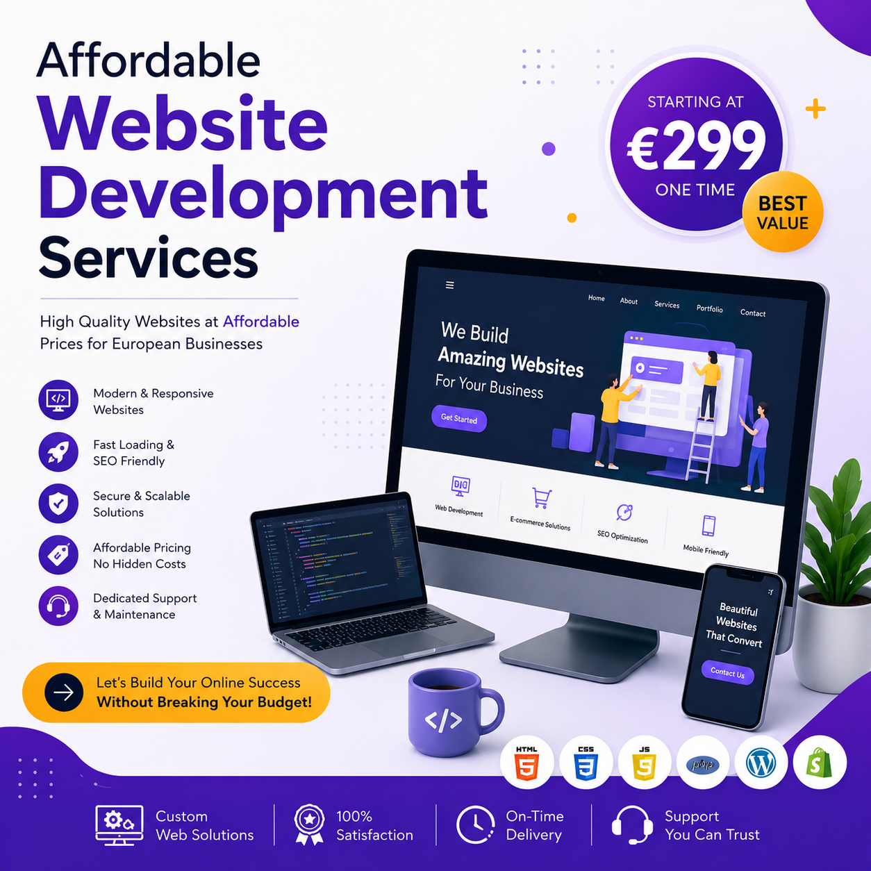 Affordable Website Development Services