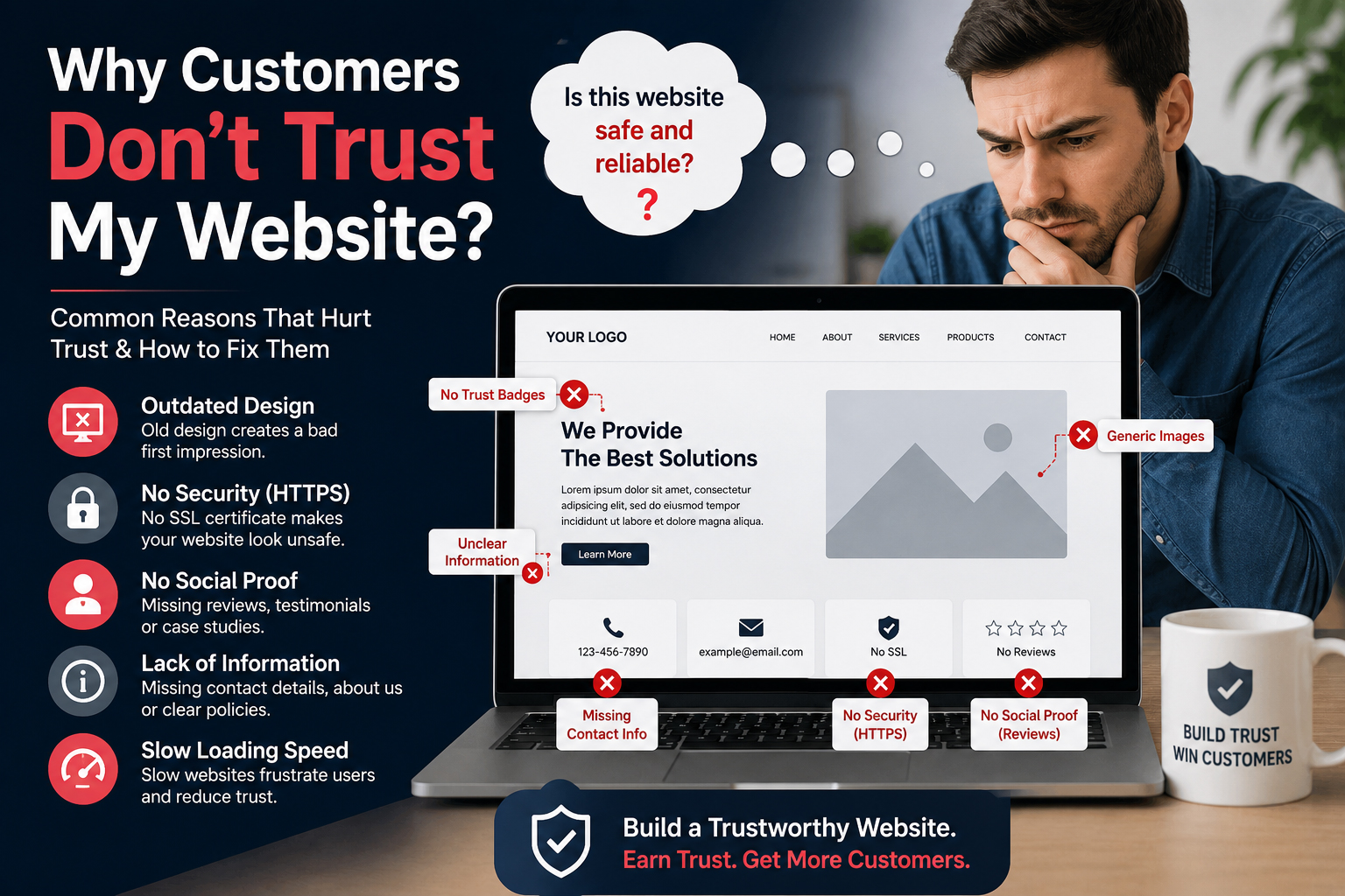 Why Customers Don’t Trust My Website