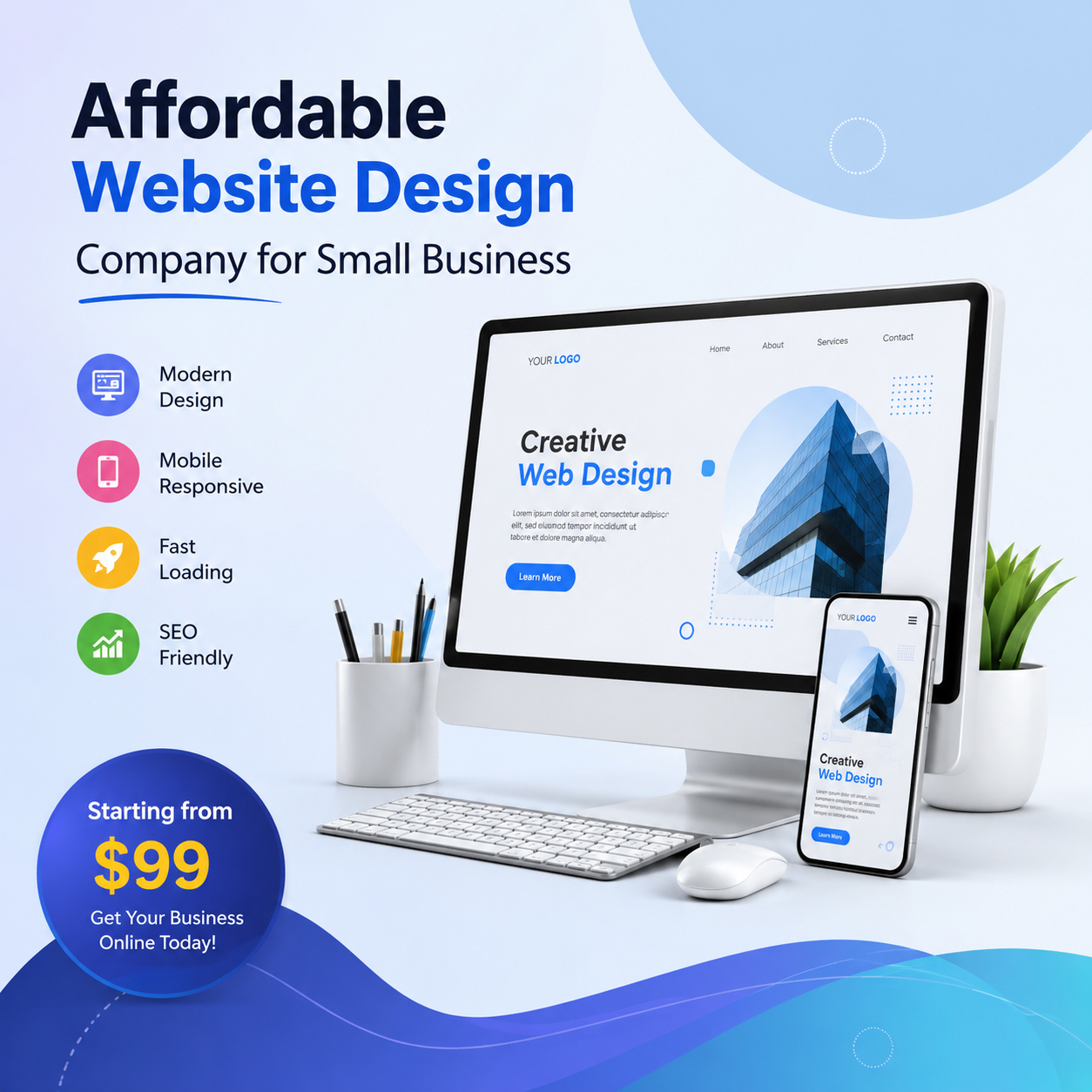 Affordable Website Design Company for Small Business