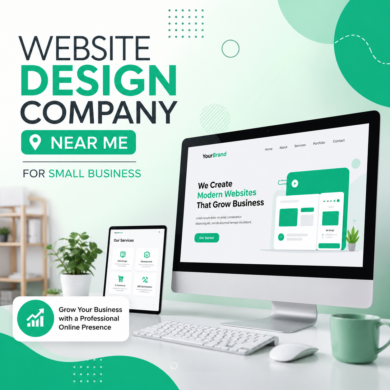 Website Design Company Near Me for Small Business