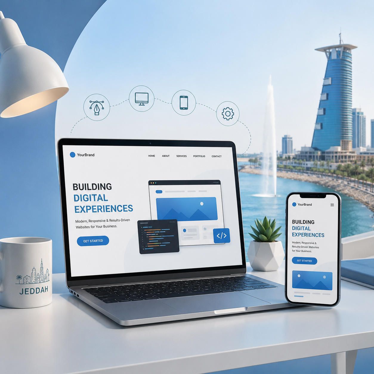 Website Design Services Near Me in Jeddah