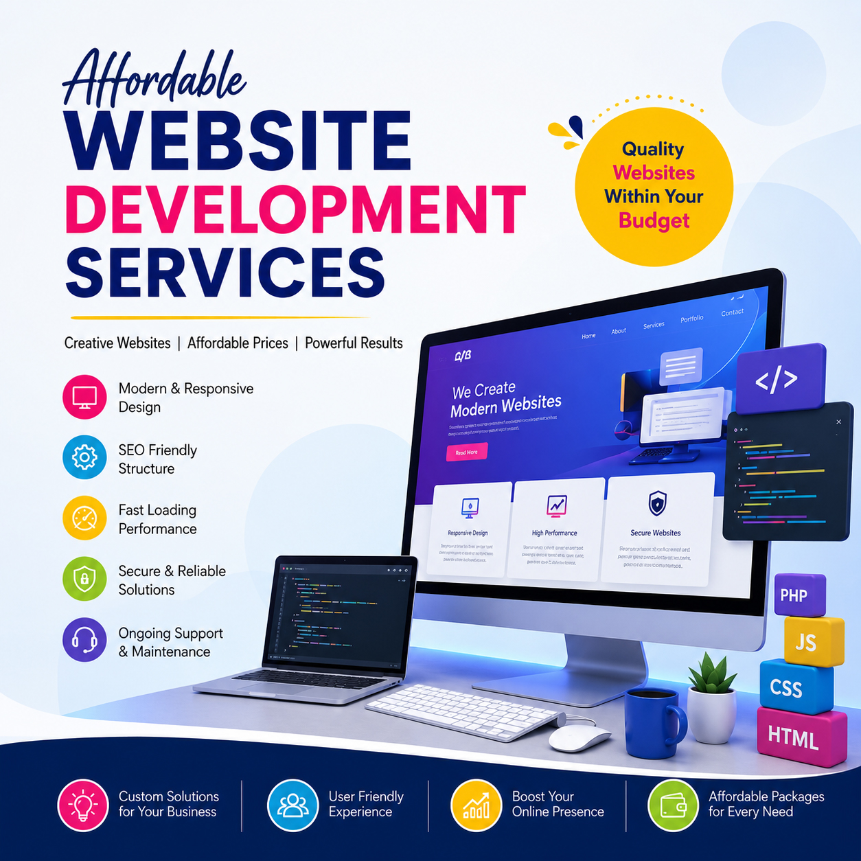 Affordable Website Development Services