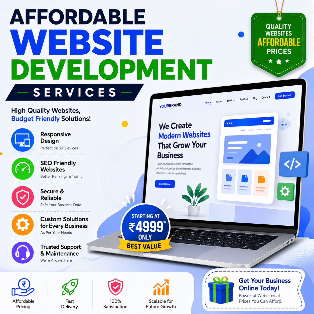 Affordable Website Development Services