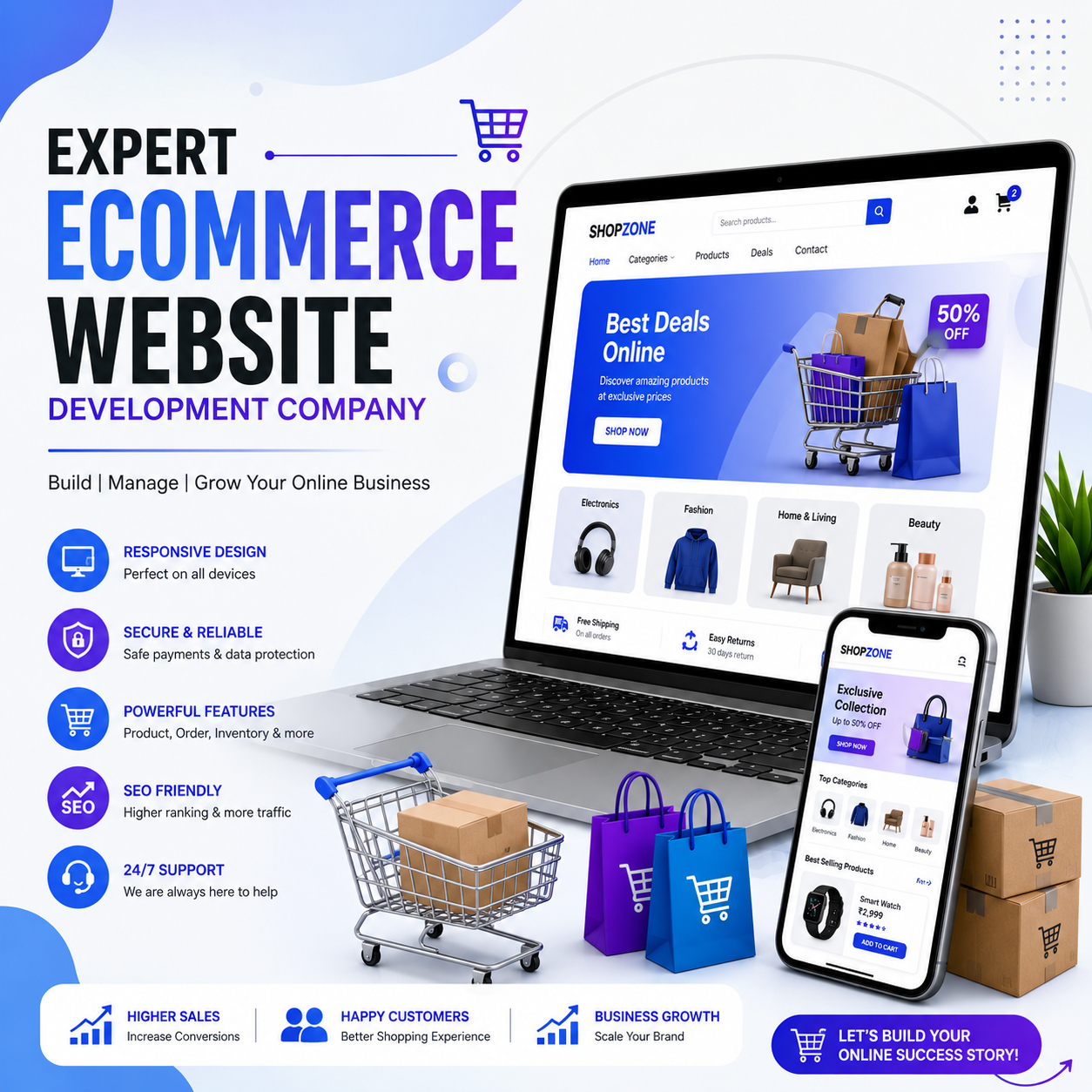 Expert Ecommerce Website Development Company