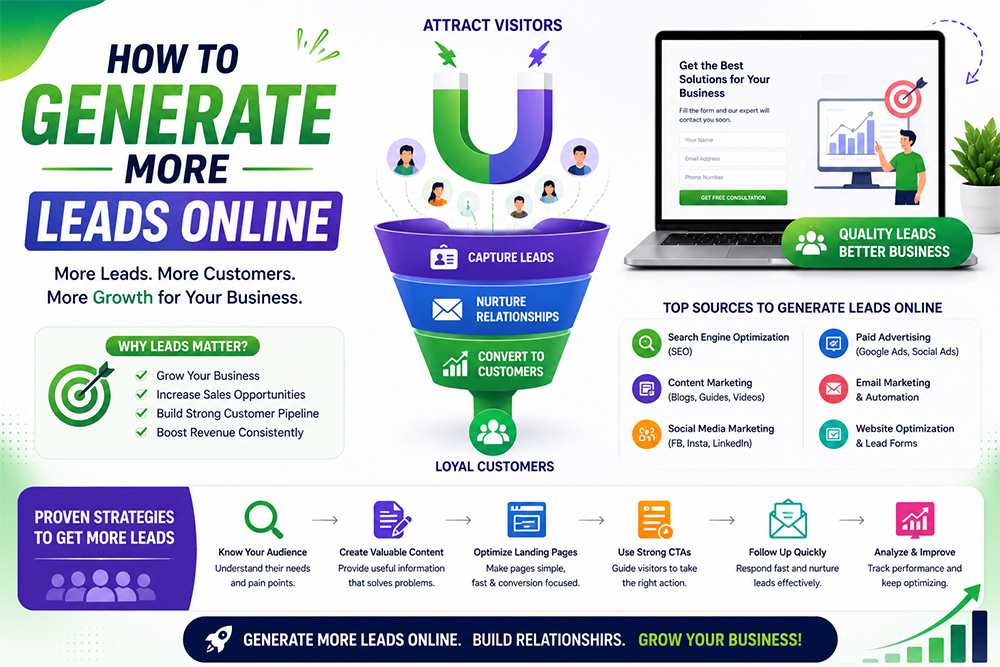 How to Generate More Leads Online
