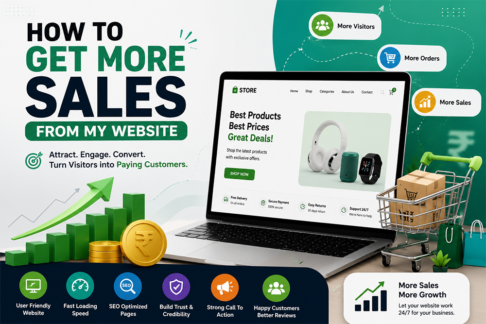 How to Get More Sales From My Website