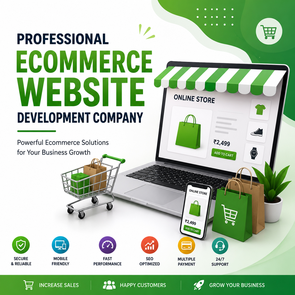 Professional Ecommerce Website Development Company