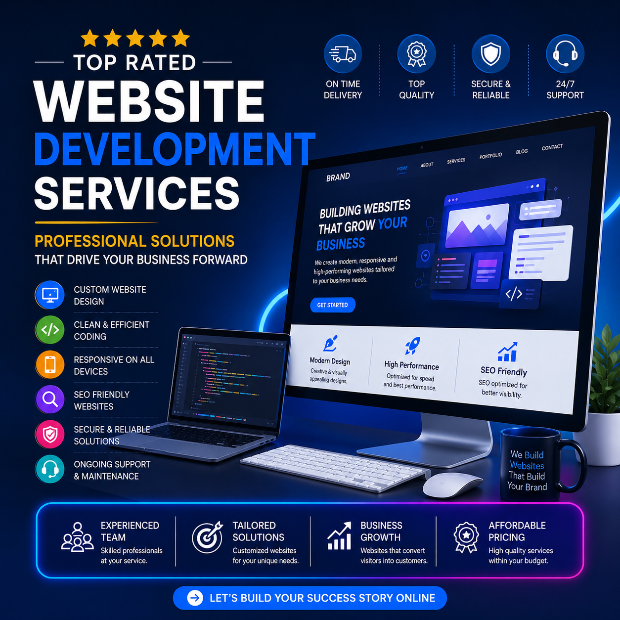Top Rated Website Development Services