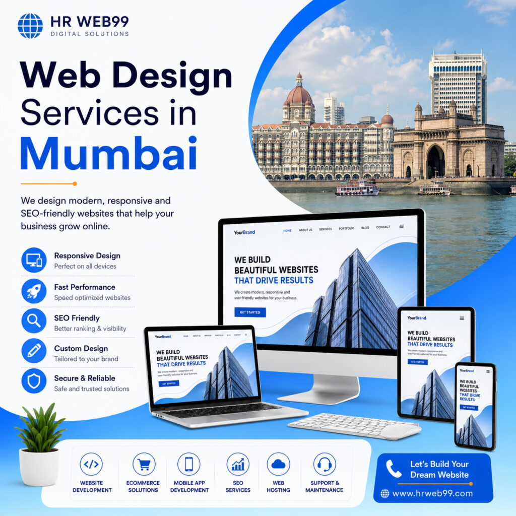 Web Design Services in Mumbai - H.R. Web99