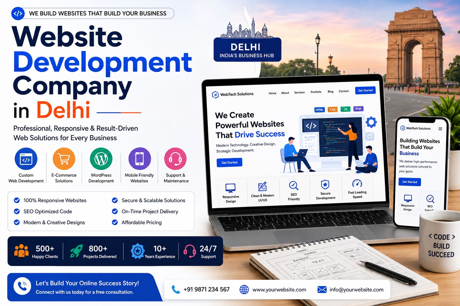 Website Development Company in Delhi