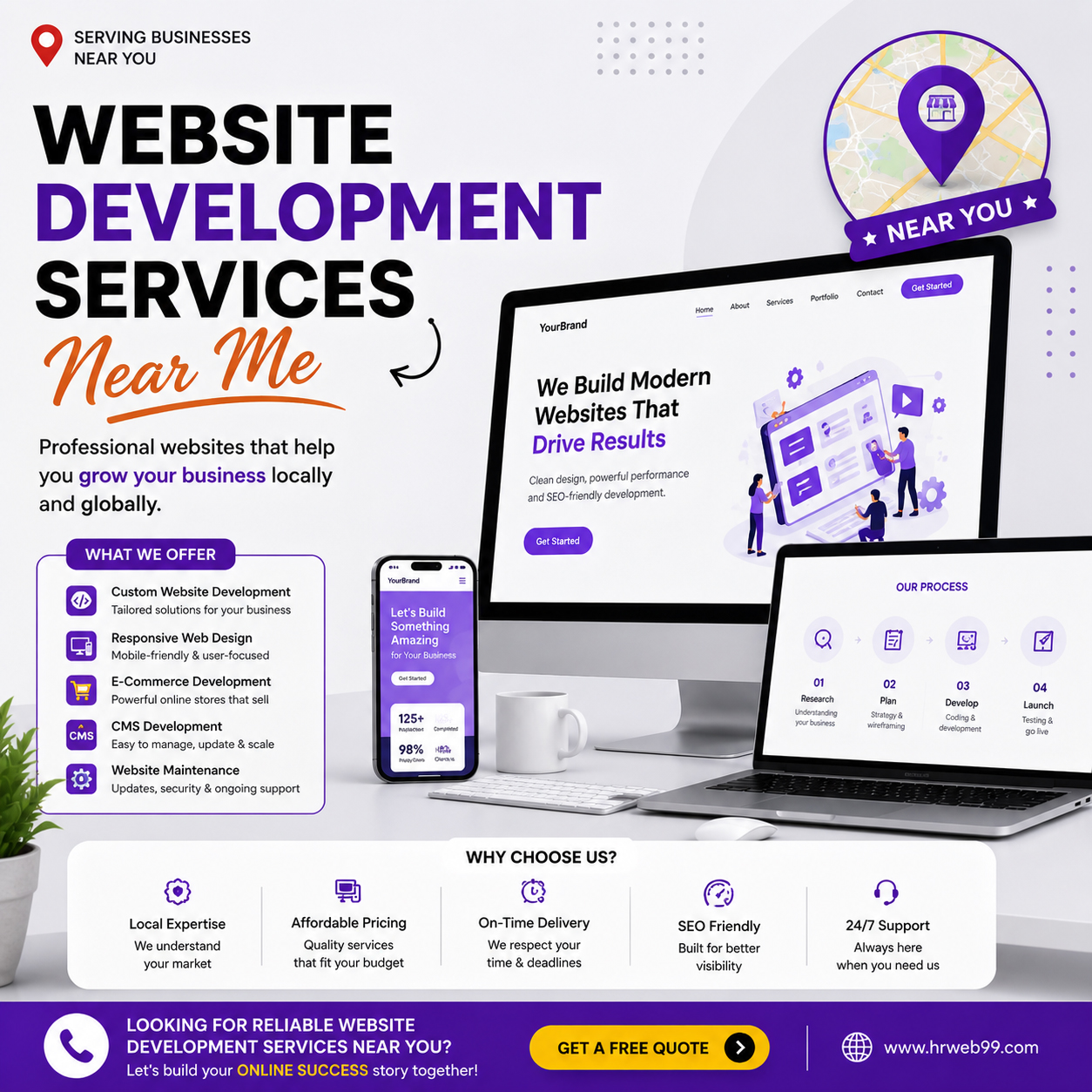 Website Development Services Near Me