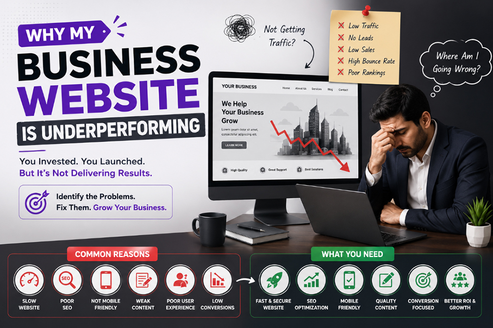 Why My Business Website Is Underperforming