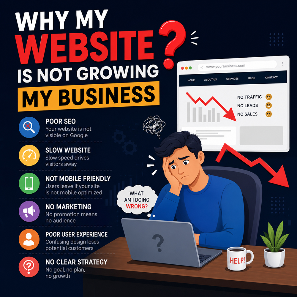 Why My Website Is Not Growing My Business